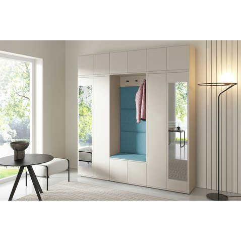 Velká předsíňová stěna Bianco 2 - 01