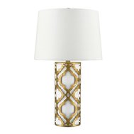 Elegantní stolní lampa Arabella - zlatá