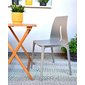 Designová židle Oblong - šedá - 02