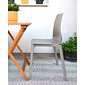 Designová židle Oblong - šedá - 03