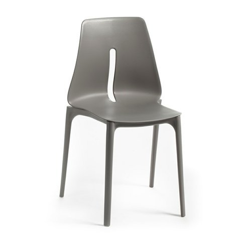 Designová židle Oblong - šedá - 01