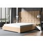 Černá čalouněná postel Taras - 160 x 200 cm - 06