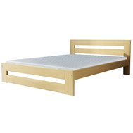 Stylová postel Marika - 140 cm - borovice přírodní