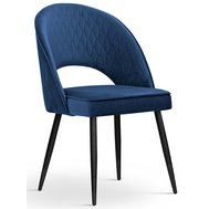 Židle Ponte 7 - tmavě modrá/černá