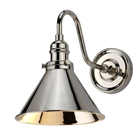 Nástěnná lampa Provence - leštěný nikl 01