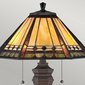 Stolní lampa Arden ve vintage stylu 02