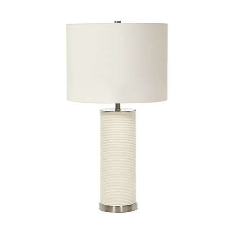 Bílá stolní lampa Ripple 01