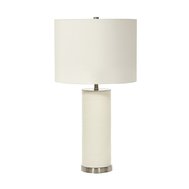 Bílá stolní lampa Ripple