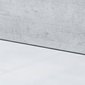 Nízká vitrína Silke 4 - pravá - bílá / bílý lesk / beton colorado 06