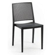Elegantní židle Grid - antracit
