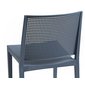 Elegantní židle Grid - antracit - 03