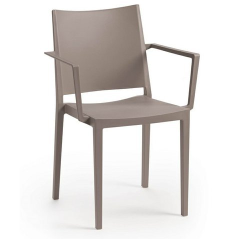 Židle Mosk Armchair s područkami - taupe - 01