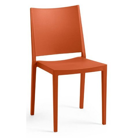 Moderní židle Mosk - cihlová - 01